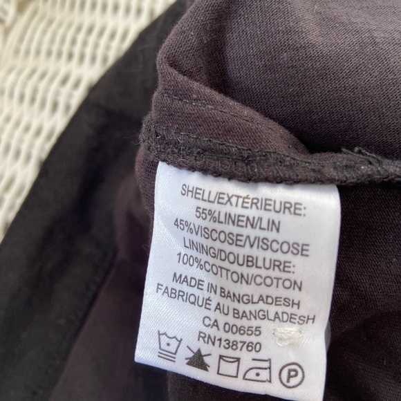 NWT Reitmans Linen Skorts in Navy - Picture 8 of 8